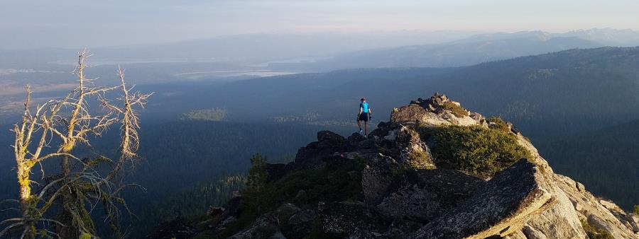IMTUF 100 - Idaho Mountain Trail Ultra Festival Logo