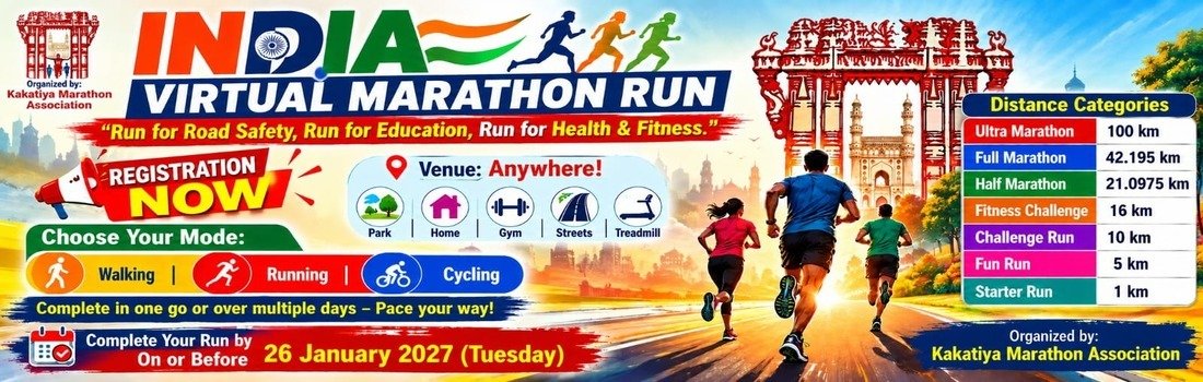India Virtual Marathon Run