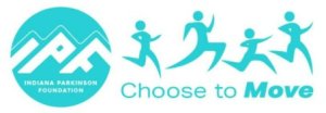 Indiana Parkinson Foundation's Choose To Move Race Logo