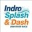 Indro Splash & Dash - Saturday 5th Sept 2026, 7am Logo
