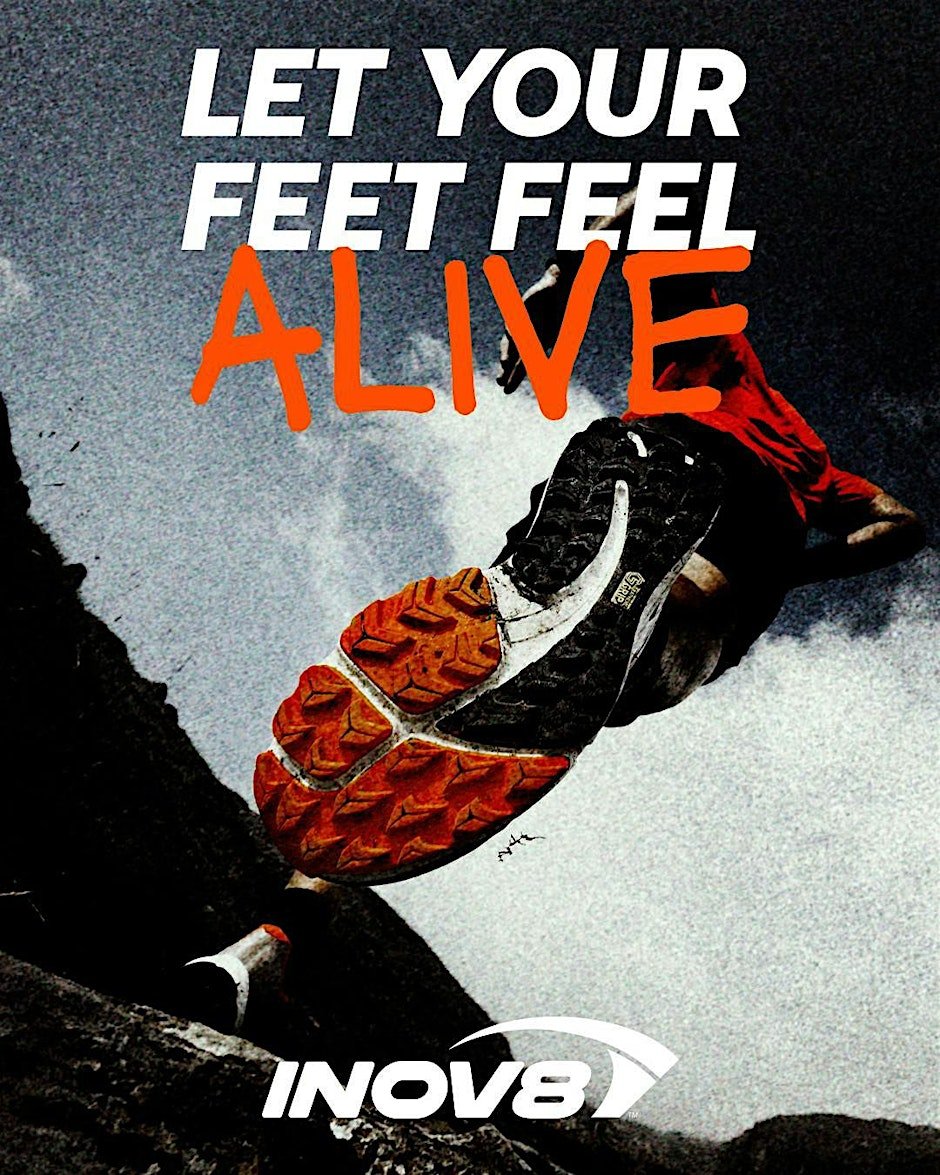 INOV8 X PETE BLAND SPORTS TRAILFLY PRO LAUNCH & DEMO Logo