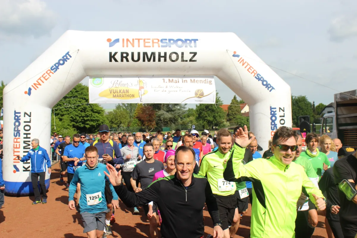 Int. Lohners-Vulkan Half Marathon Logo