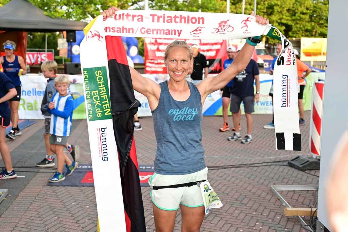 International Triple Ultra Triathlon Lensahn Logo