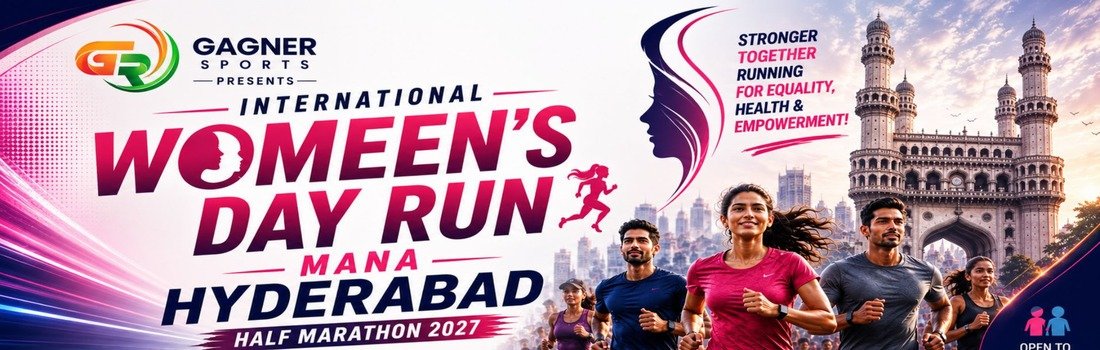 International Women's Day Run 2026 Logo