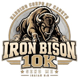 Iron Bison 10K Logo