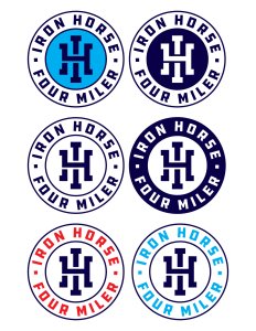 Iron Horse 4 Miler Logo