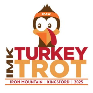 Iron Mountain | Kingsford Turkey Trot 5K Run/Walk Logo