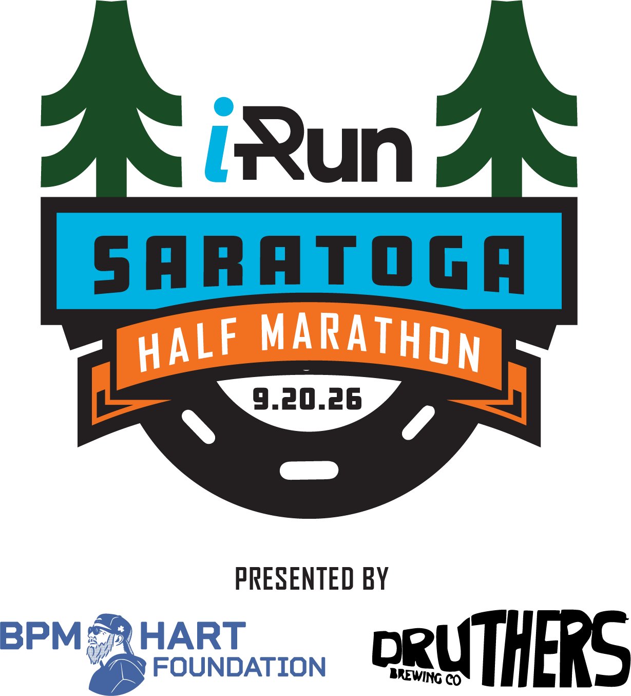 iRun Saratoga Half Marathon Logo