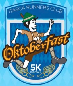 Itasca Oktoberfast 5K Logo