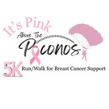 It’s Pink Above the Poconos 5K Run 2026 Logo