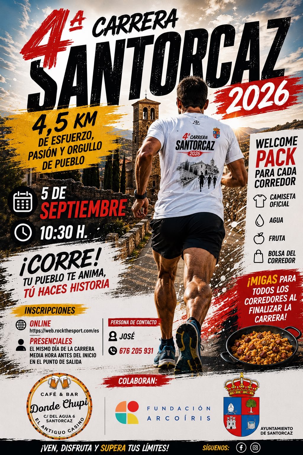 IV Legua Fiestas Santorcaz Logo