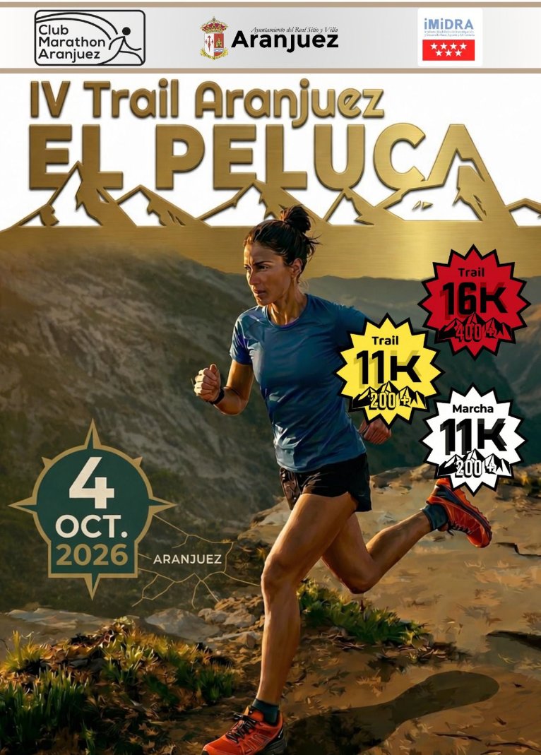 IV Trail Aranjuez “El Peluca” Logo