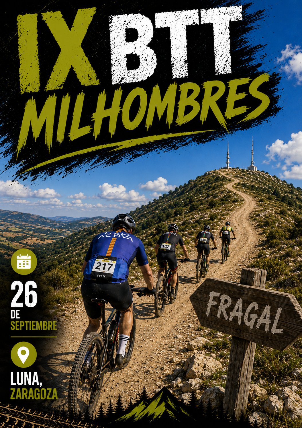 IX BTT MILHOMBRES - LUNA 2026 Logo