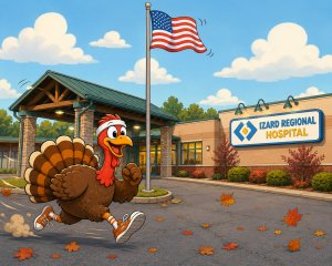 Izard Regionals 1st Annual Gobbler Gallop 5K Logo