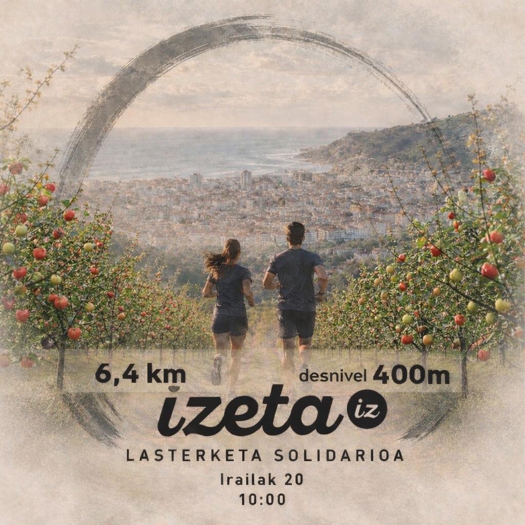 Izeta mendi-lasterketa solidarioa 2026 Logo