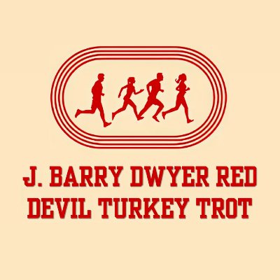 J. Barry Dwyer Red Devil Turkey Trot Logo