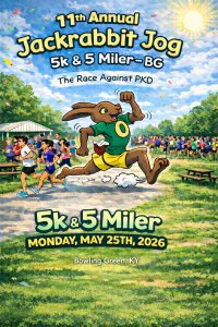 Jackrabbit Jog 5K Run/Walk & 5-Miler Logo