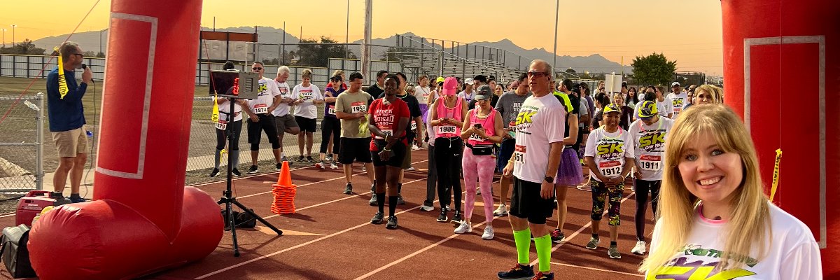 jaclynstrong 5K/1 Mile Glow Run/Walk