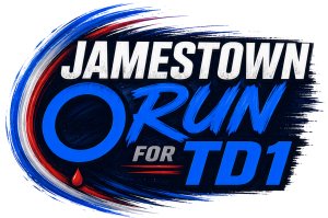Jamestown Run for TD1 Logo
