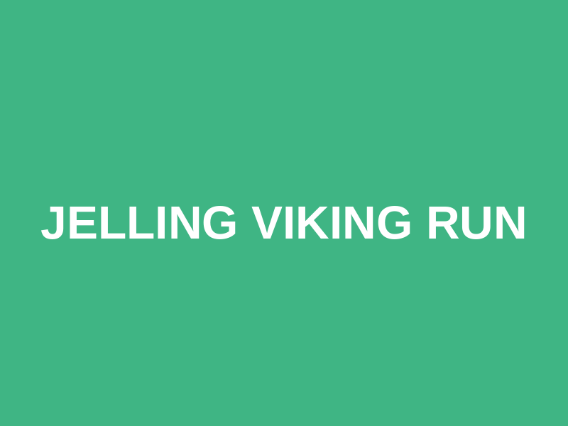 Jelling Viking Run Logo