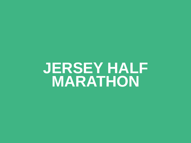 Jersey Half Marathon Logo
