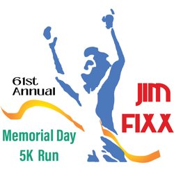 Jim Fixx Memorial Day Run Logo