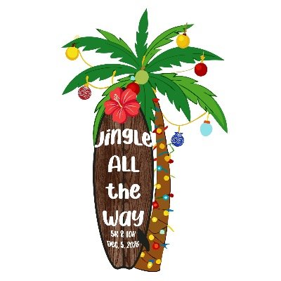 Jingle All the Way 5k and 10k 2026 Logo