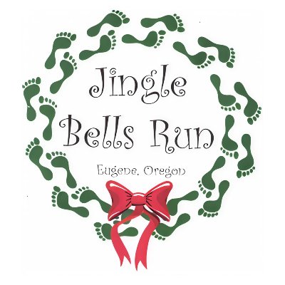 Jingle Bells Run - Eugene, OR Logo