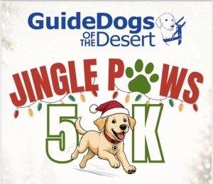 JINGLE PAWS 5K & ELF DASH Logo
