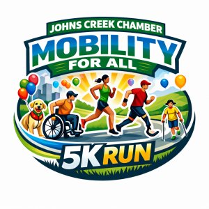 Johns Creek Chamber Mobility for All 5K Sponsored by Boston Scientific, AGAPE Family & Northside Hospital