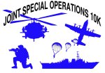 Joint Special Operations (JSO) 10K Run and 5K Walk Logo