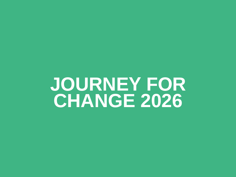 Journey for Change 2026