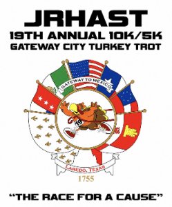 JRHAST  19th Annual 10k/5k Gateway City Turkey Trot Logo