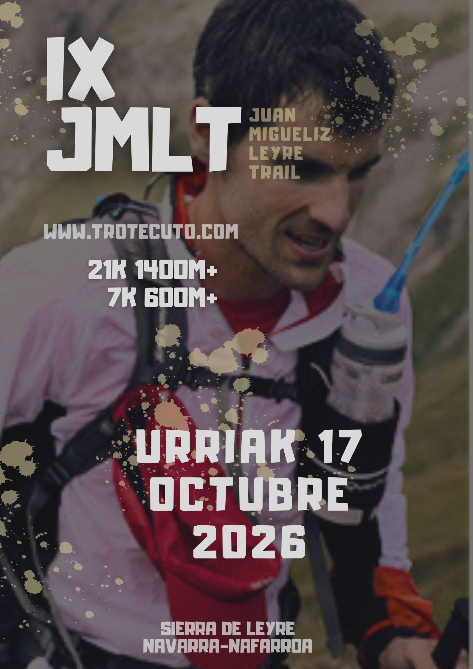 JUAN MIGUELIZ Leyre Trail 2026 Logo