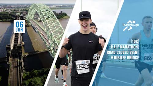 Jubilee Bridge Half Marathon & 10k June 2027 Logo