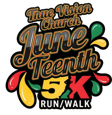 Juneteenth 5K Run/Walk Logo