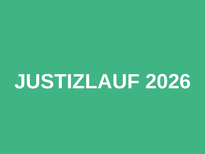 Justizlauf 2026 Logo