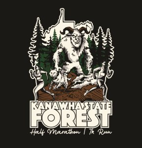 Kanawha State Forest Half Marathon/7K Logo