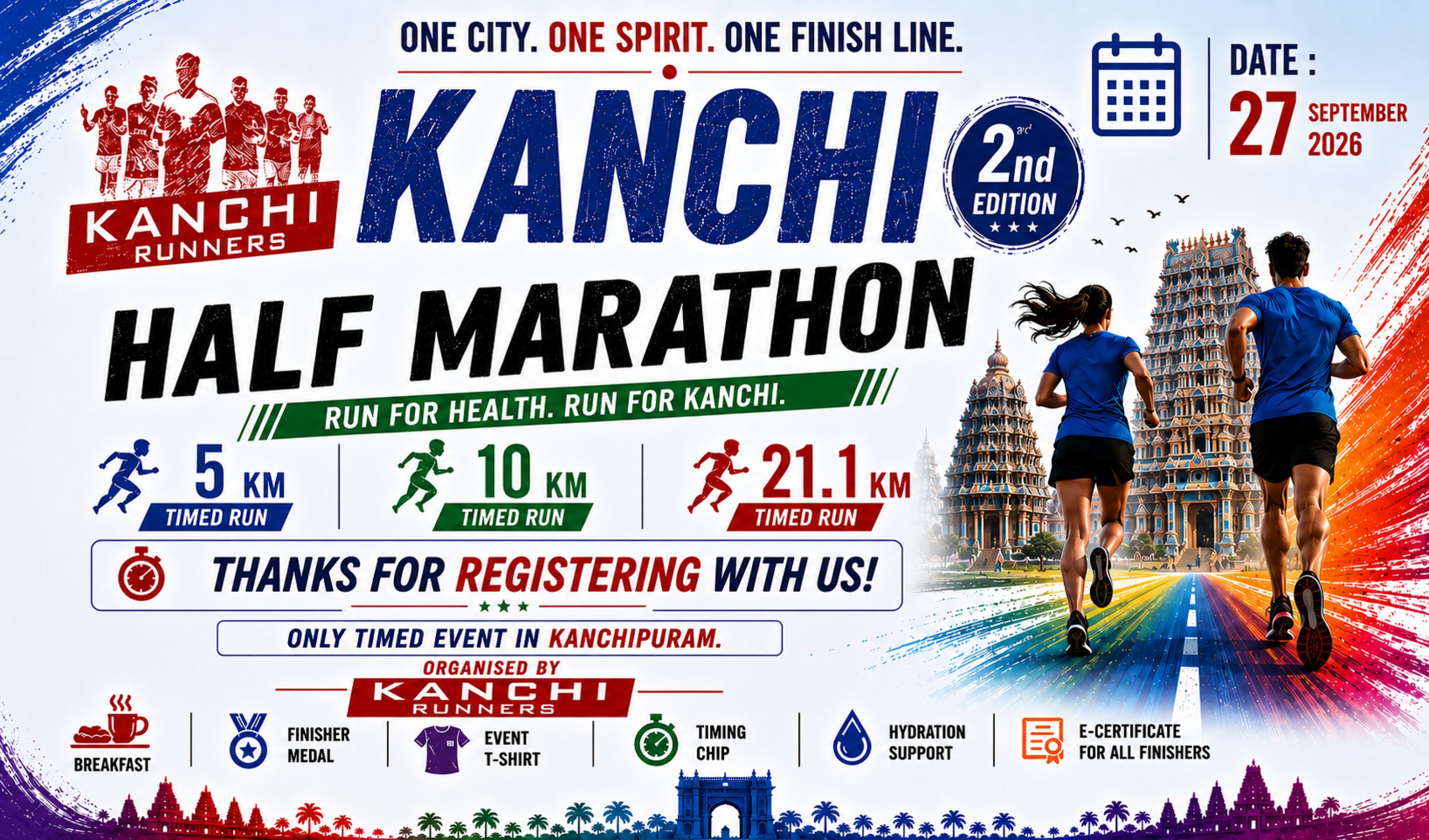 Kanchi Runners Half Marathon 2026