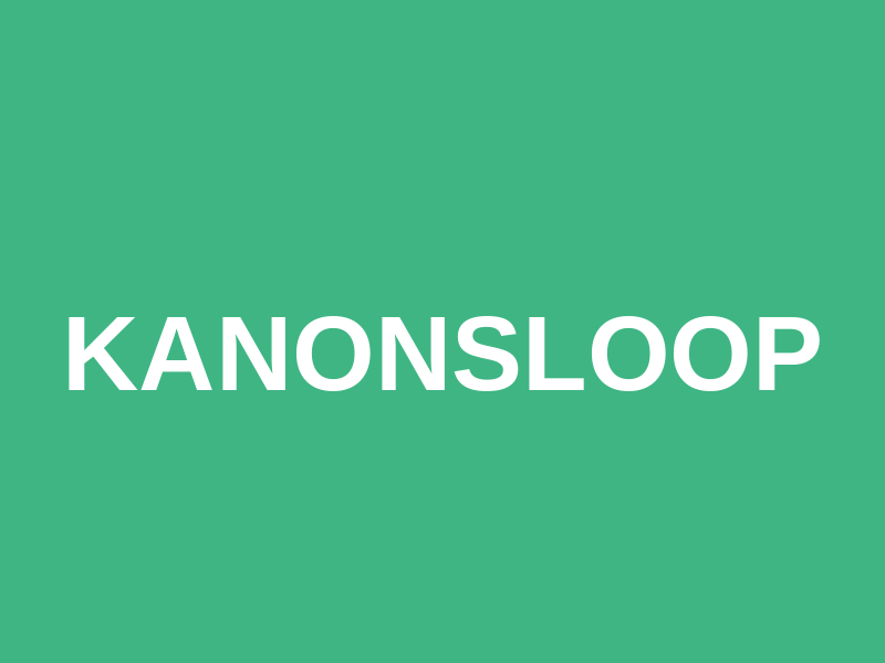 Kanonsloop Logo