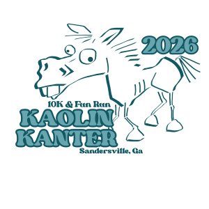 Kaolin Kanter 10K and Fun Run Logo