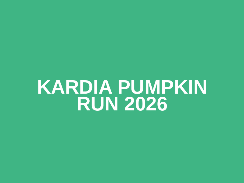 Kardia Pumpkin Run 2026