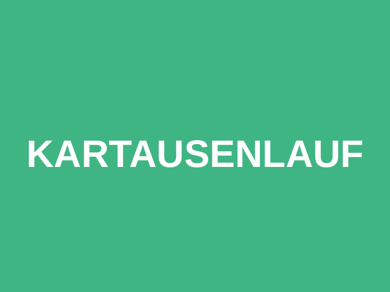 Kartausenlauf