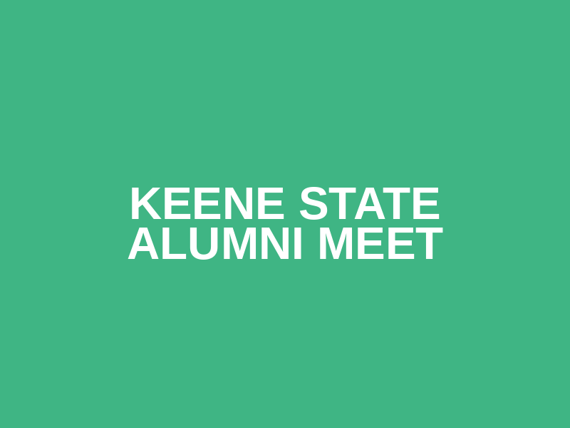 Keene State Alumni Meet Logo