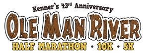 Kenner's Ole Man River Half Marathon Logo