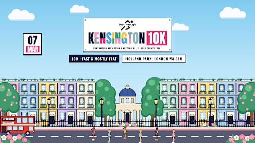 Kensington 10k March 2027 Logo