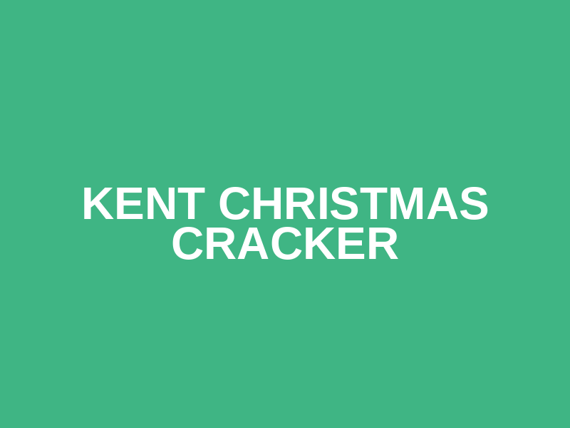 Kent Christmas Cracker Logo