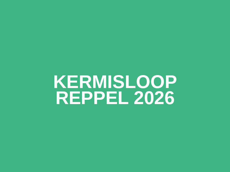 Kermisloop Reppel 2026