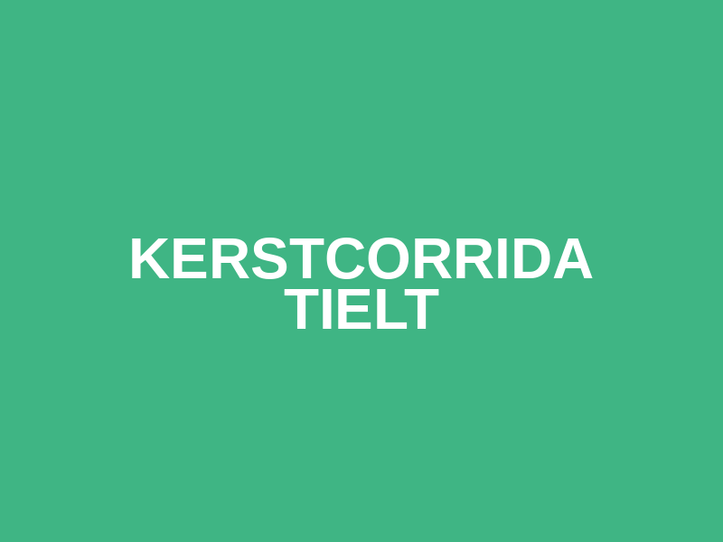 Kerstcorrida Tielt