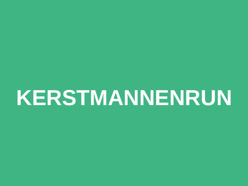Kerstmannenrun